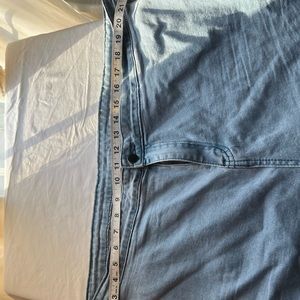 Women’s bell bottom size 3x lighter blue